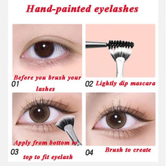 Foldable Curled Eyelash Brush