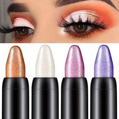 14 Color Highlighter Eyeshadow Pencil Waterproof Glitter Eye Shadow Eyeliner Pen