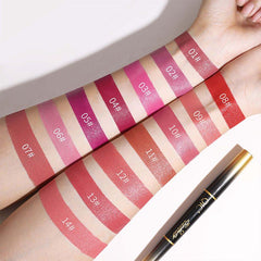 Double Ended Lipstick Matte Waterproof Non-Fade Non-Sticky Lipstick