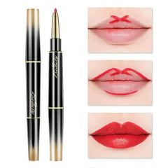 Double Ended Lipstick Matte Waterproof Non-Fade Non-Sticky Lipstick