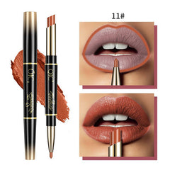 Double Ended Lipstick Matte Waterproof Non-Fade Non-Sticky Lipstick